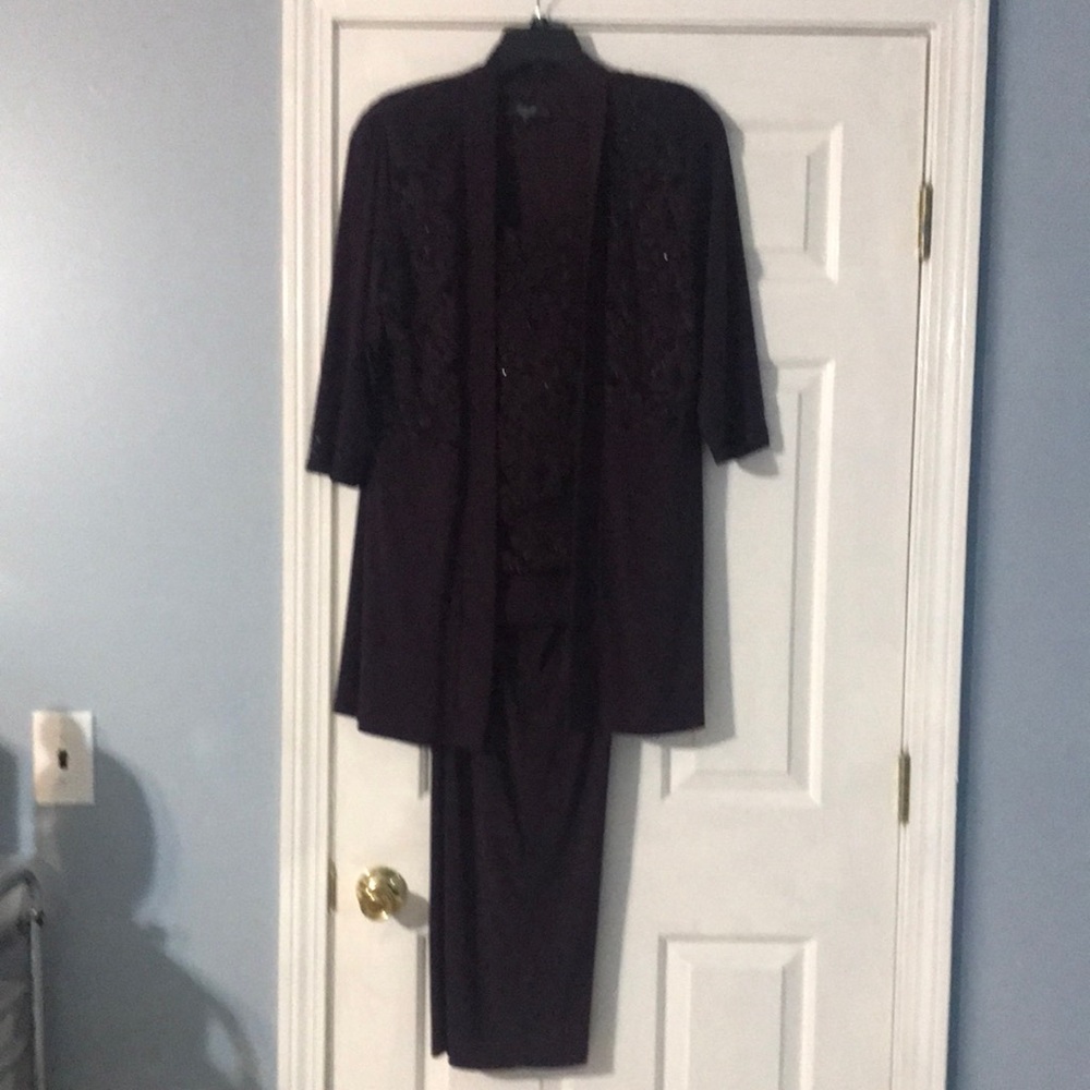 Special occasion jacket and pants.